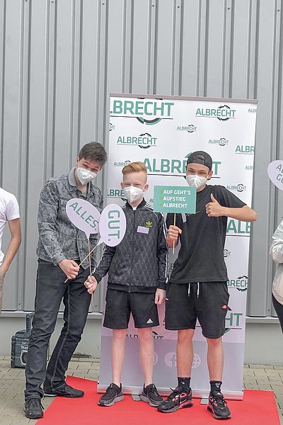 Schüler treffen Albrecht