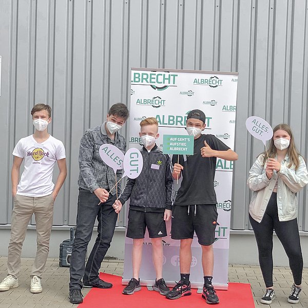 Schüler treffen Albrecht