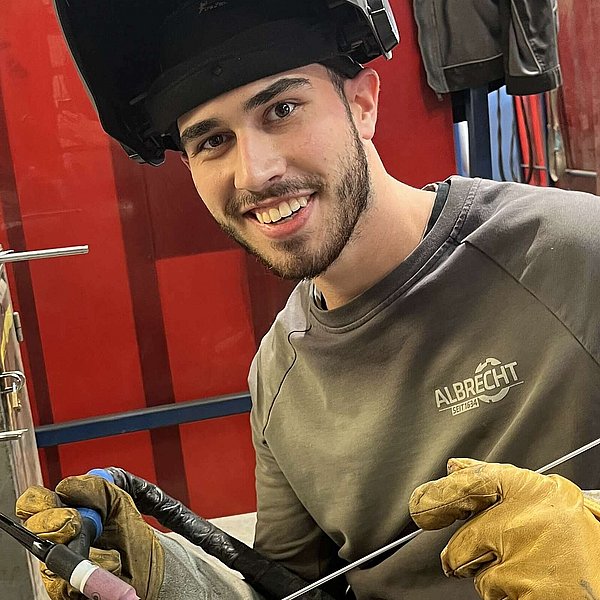 So verläuft die Ausbildung zum Metallbauer bei Albrecht